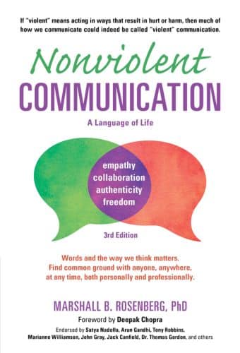Nonviolent Communication Book Cover Nonviolent Communication Book Cover