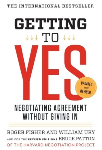 Getting To Yes Book Cover