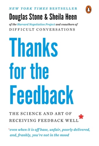 Thanks For The Feedback Book Cover Thanks For The Feedback Book Cover